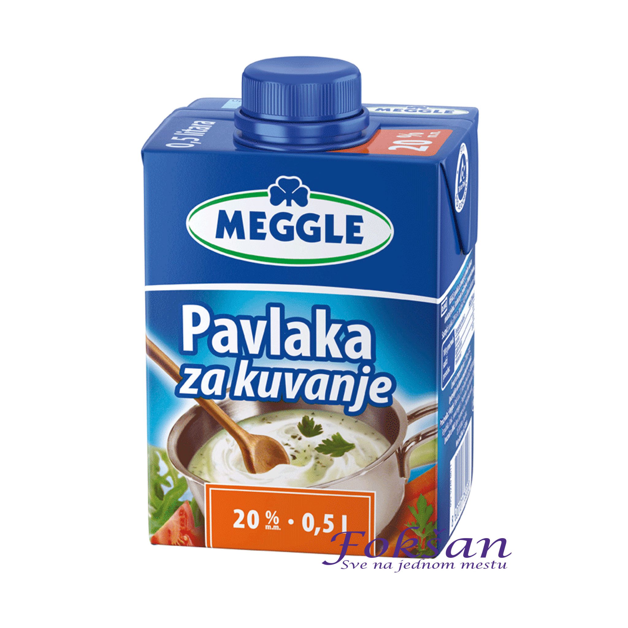 Slatka Pavlaka Meggle 500ml Fokšan